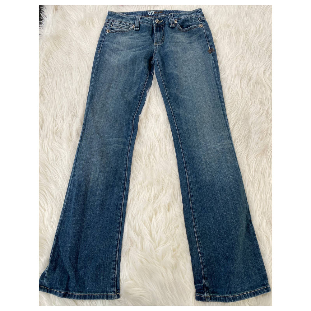 Miss Me Boot Cut Jeans Sz 30 Cross Embellished Bling Sequin Rhinestone
